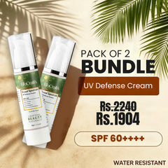 Pack of 2 - Broad Spectrum UV Defense Cream SPF-60