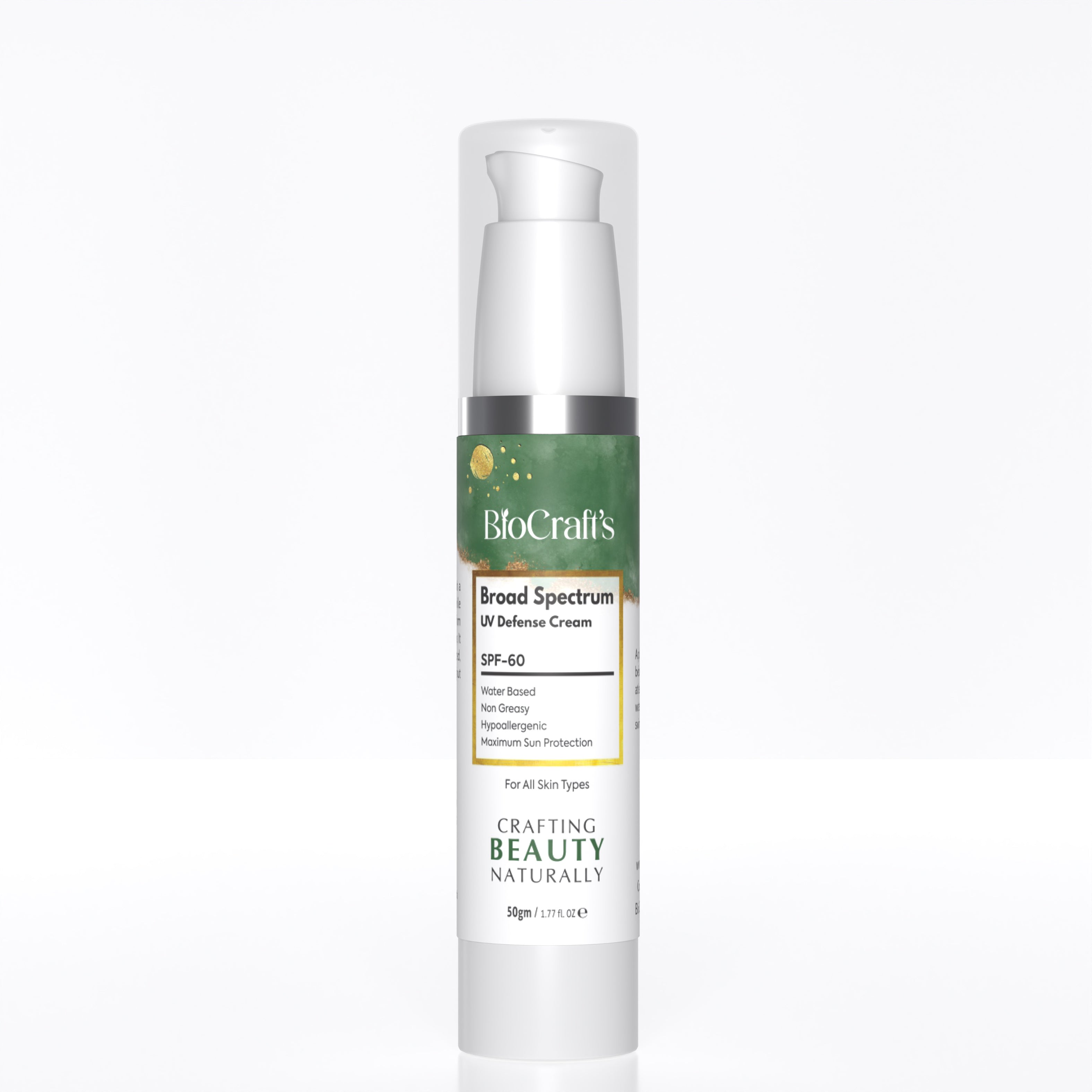 Broad Spectrum UV Defense Cream SPF-60